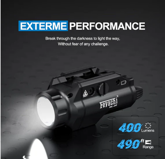 8 Best Tactical Flashlights for Handguns in 2024