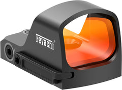 Feyachi RDS-59 3 MOA Red Dot Sight for Pistol Shake Awake Handgun Red Dot Sight for Doctor Pistol Reflex Sight with Adapter Plate for MOS & Picatinny Mount