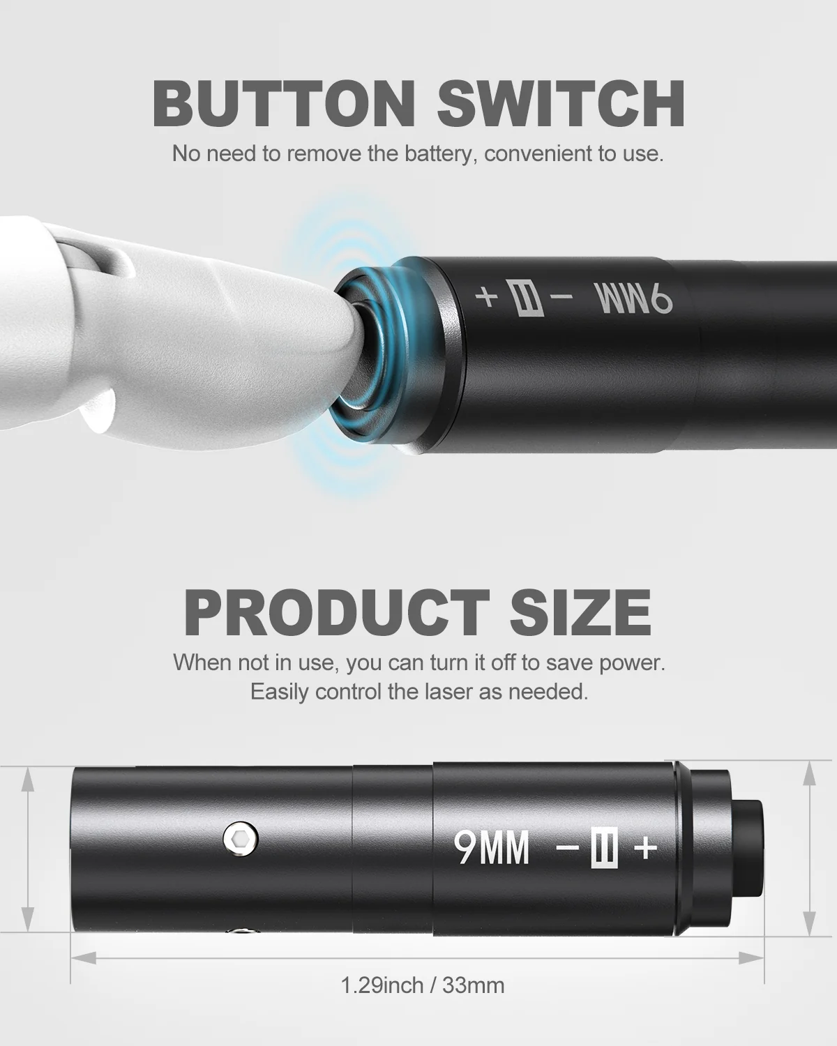 Feyachi 9mm Laser Boresighter