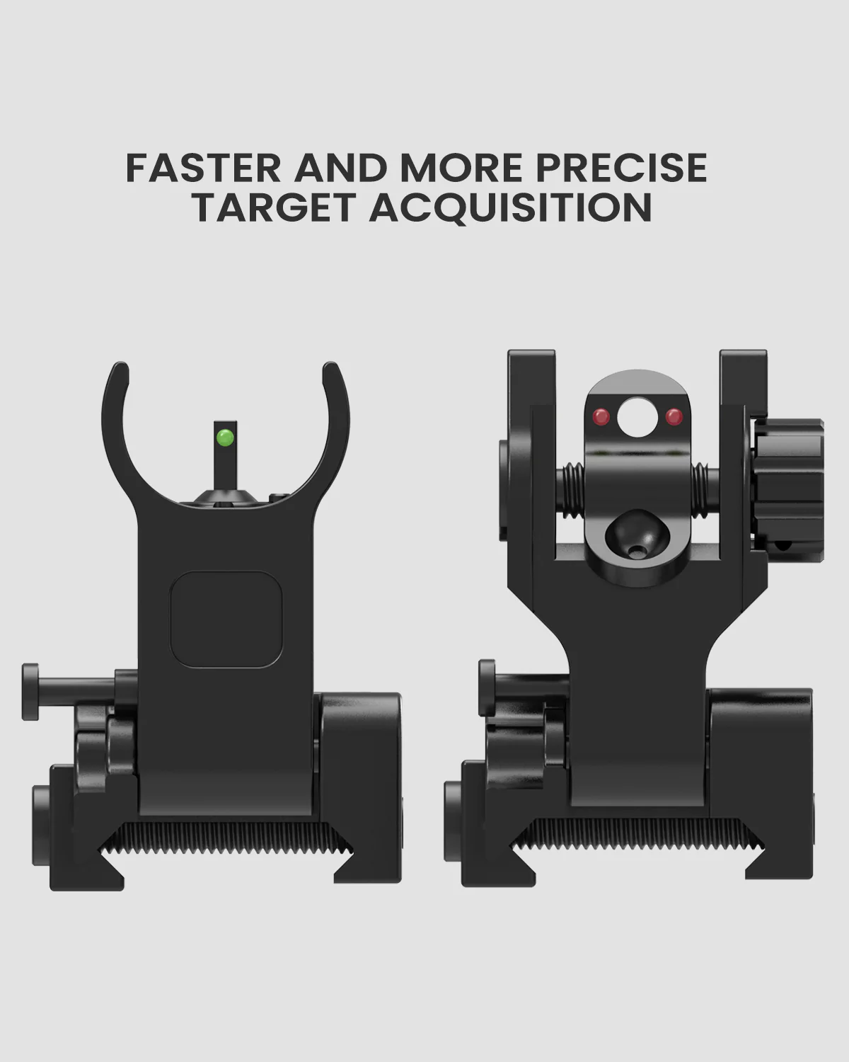 Feyachi S48 Fiber Optic Iron Sights