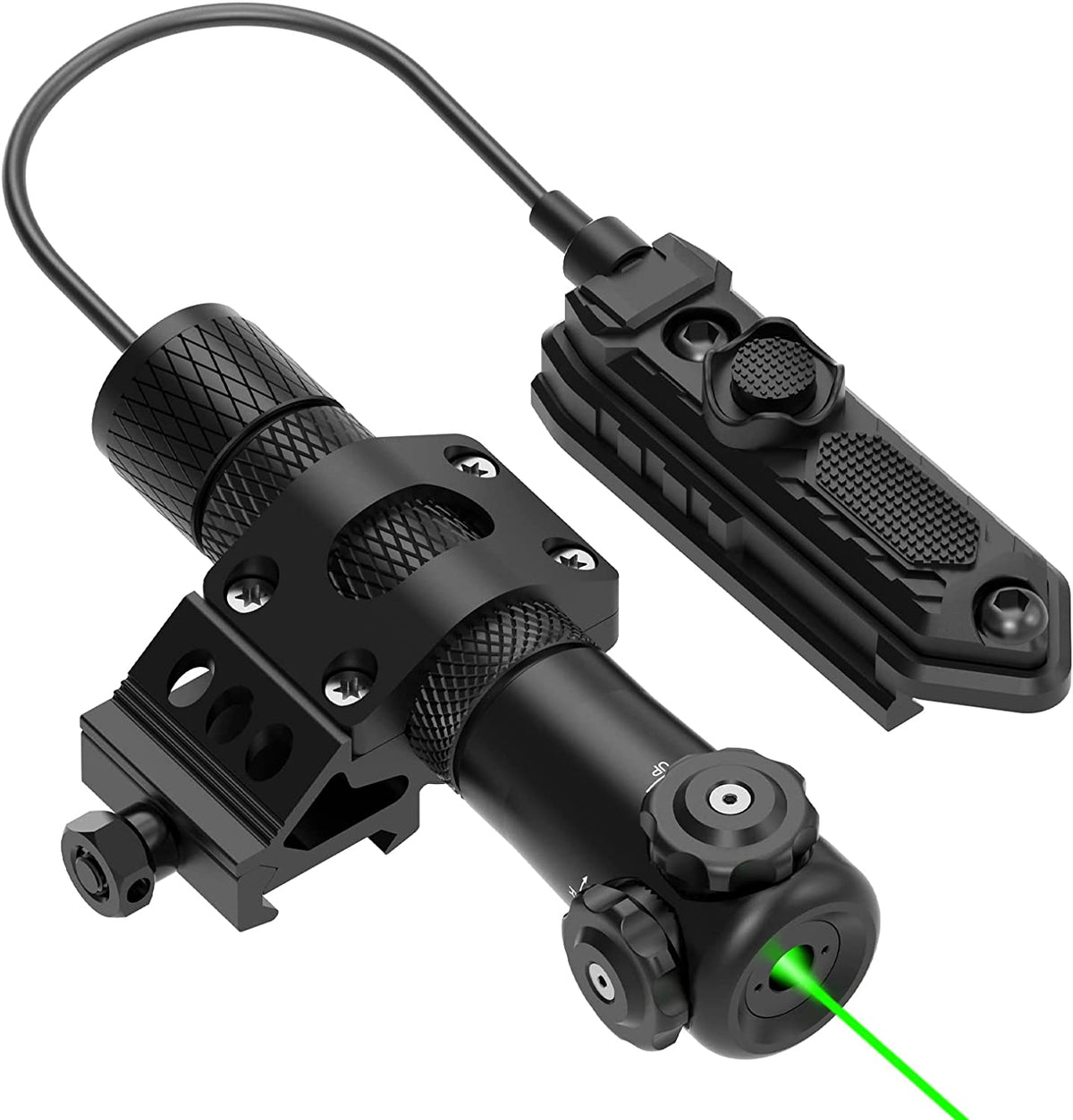 Mirino laser verde Feyachi GL35 - Supporto per cannocchiale tattico