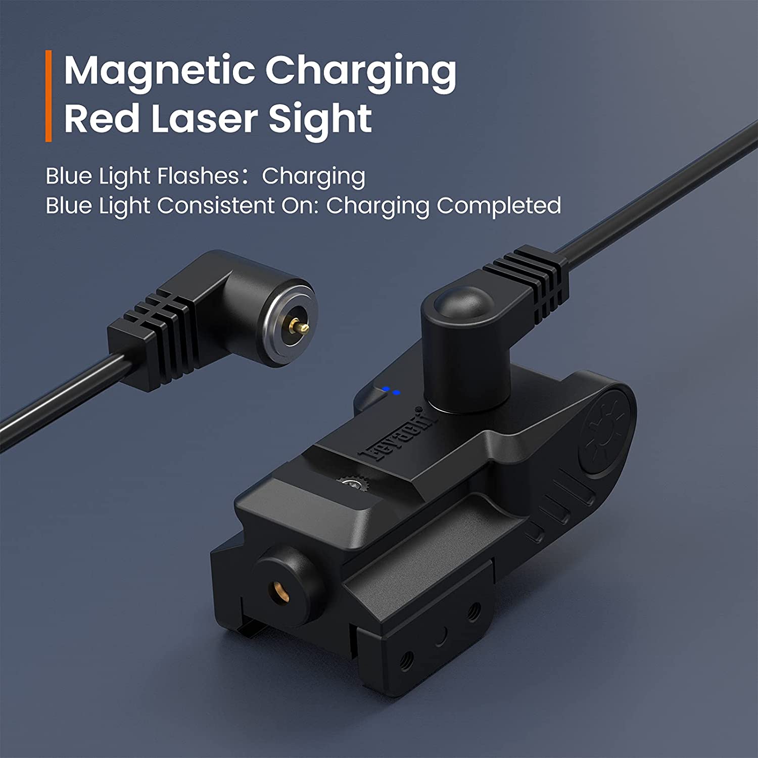 Feyachi LS32 Wiederaufladbares Laservisier - Roter Punkt für die Schiene
