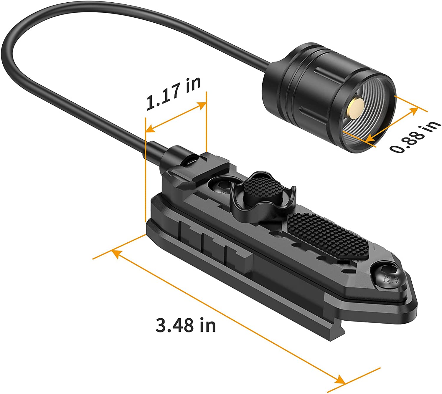 Pressostato Feyachi PS-30 per torce elettriche - compatibile Mlok/Picatinny