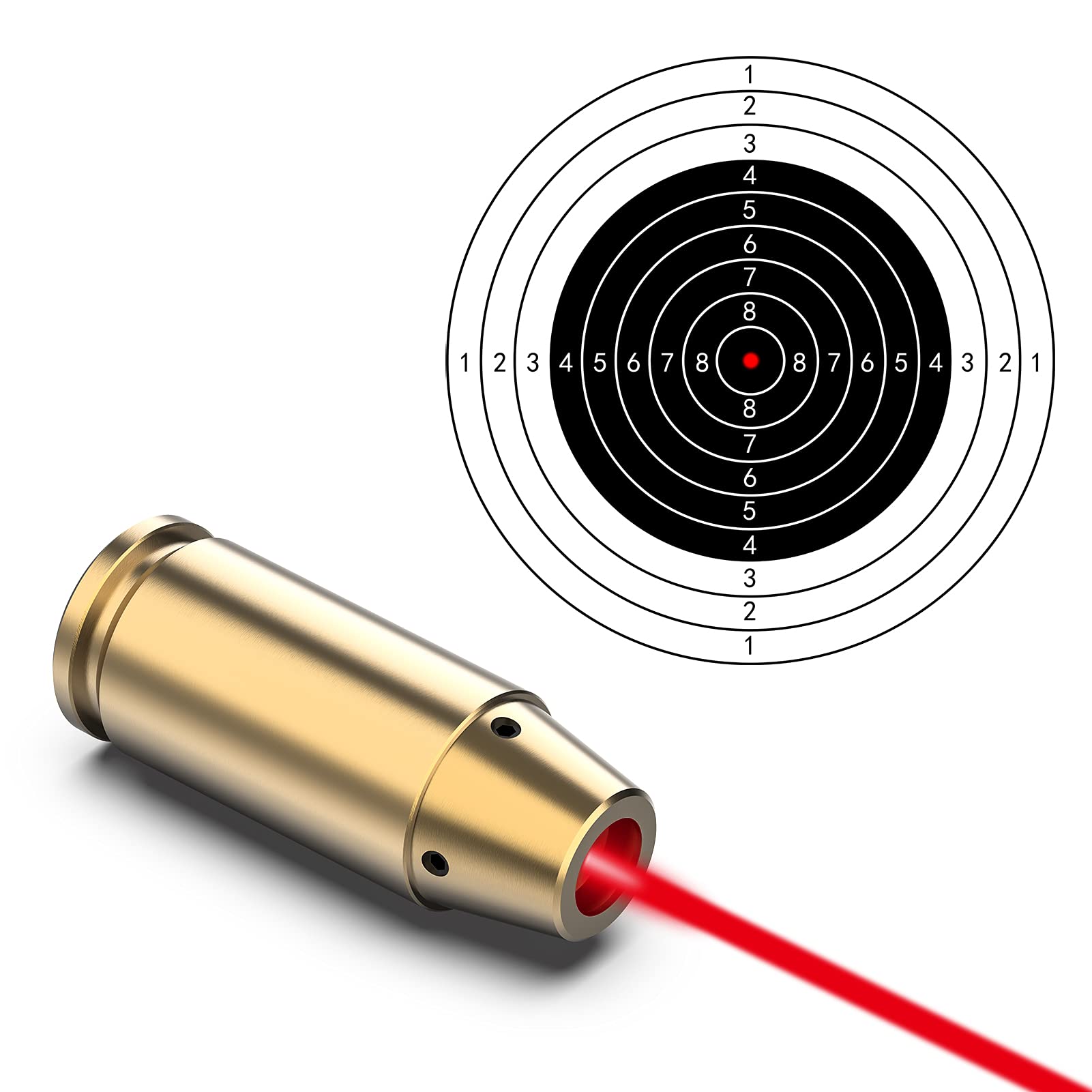 Feyachi BS30 9mm Red Dot Laser Bore Sight 03