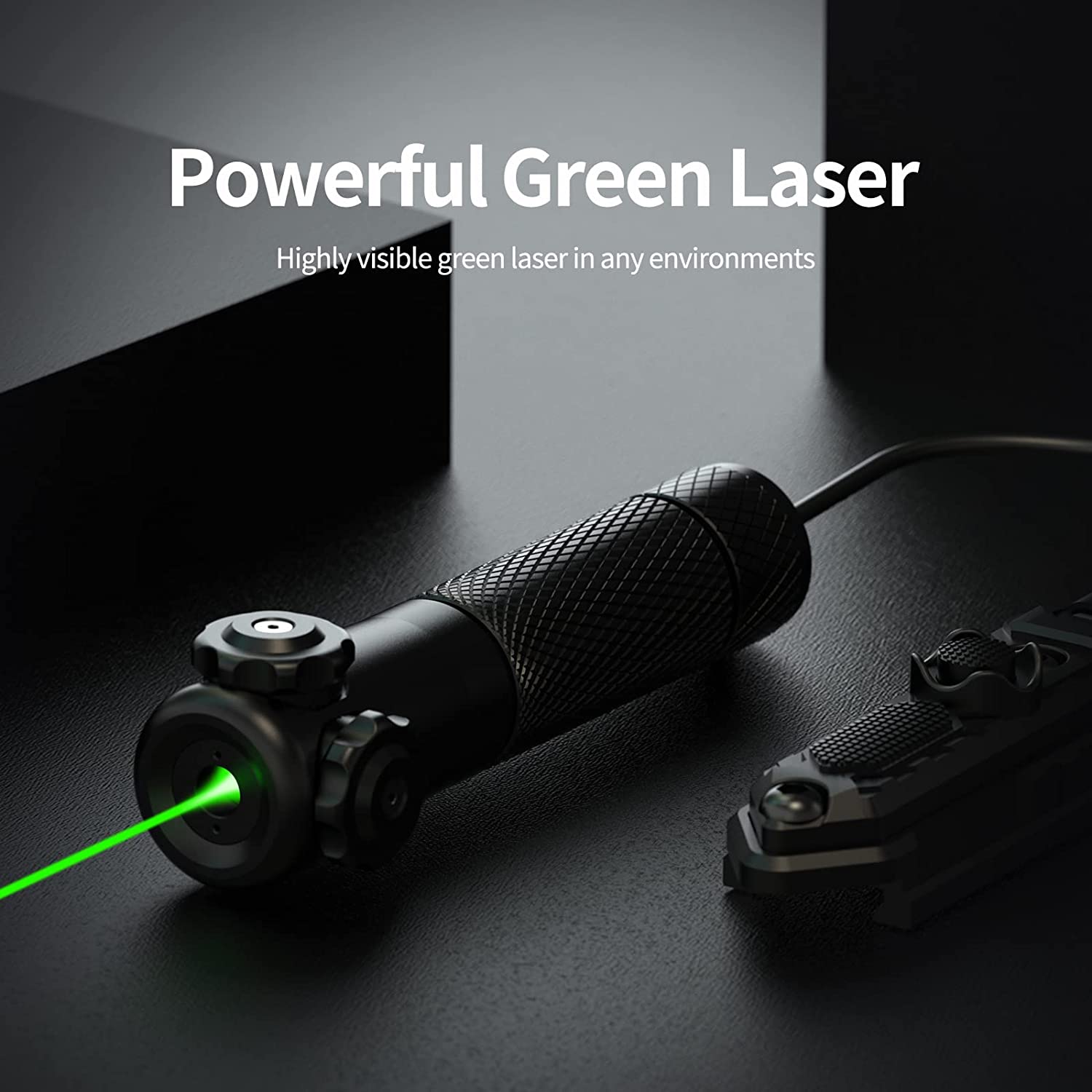 Feyachi GL35 Green Laser Sight - Tactical Rifle Scope Mount