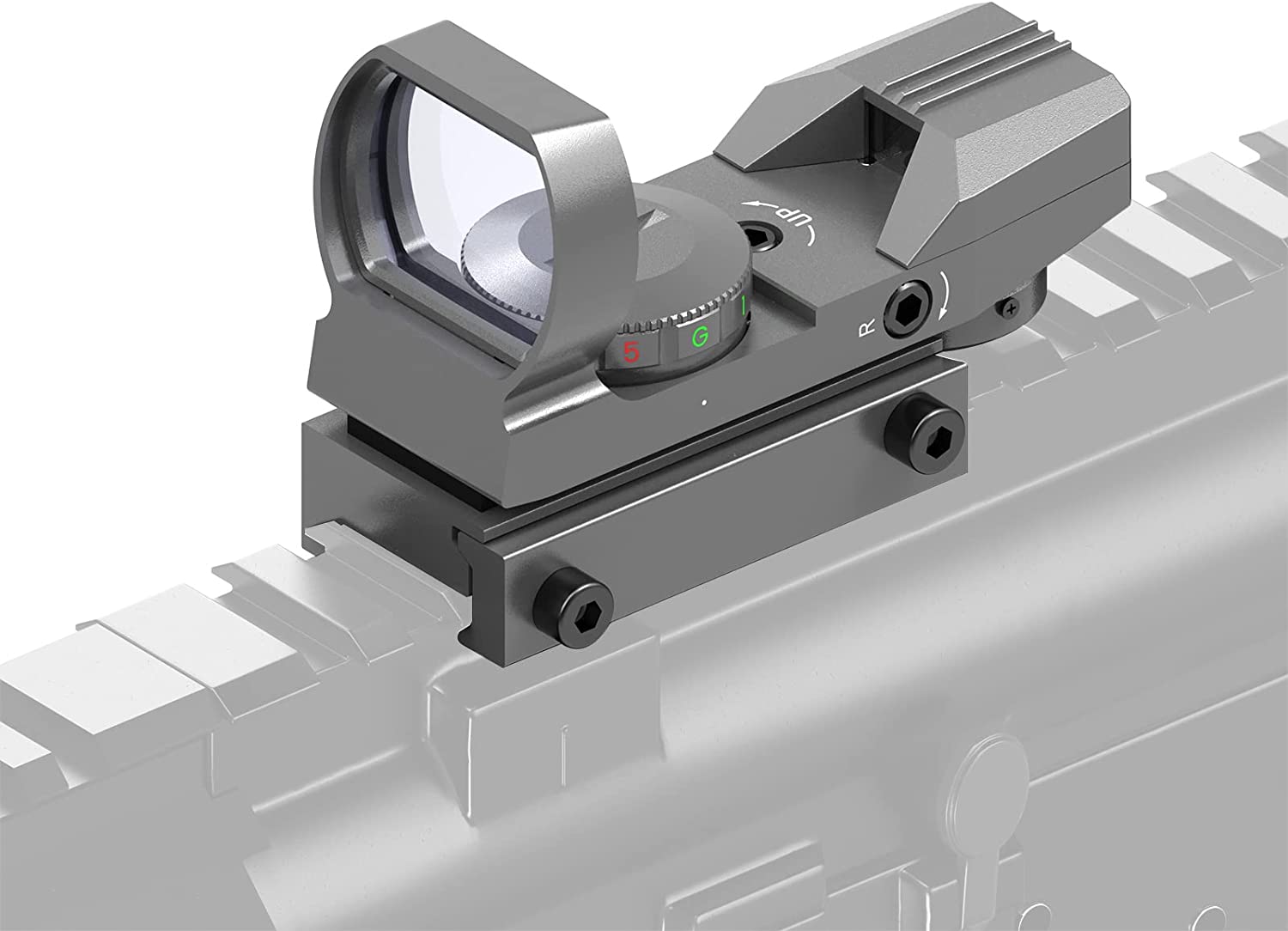 Feyachi RS-39 Reflex Sight - Adjustable Reticle Red/Green