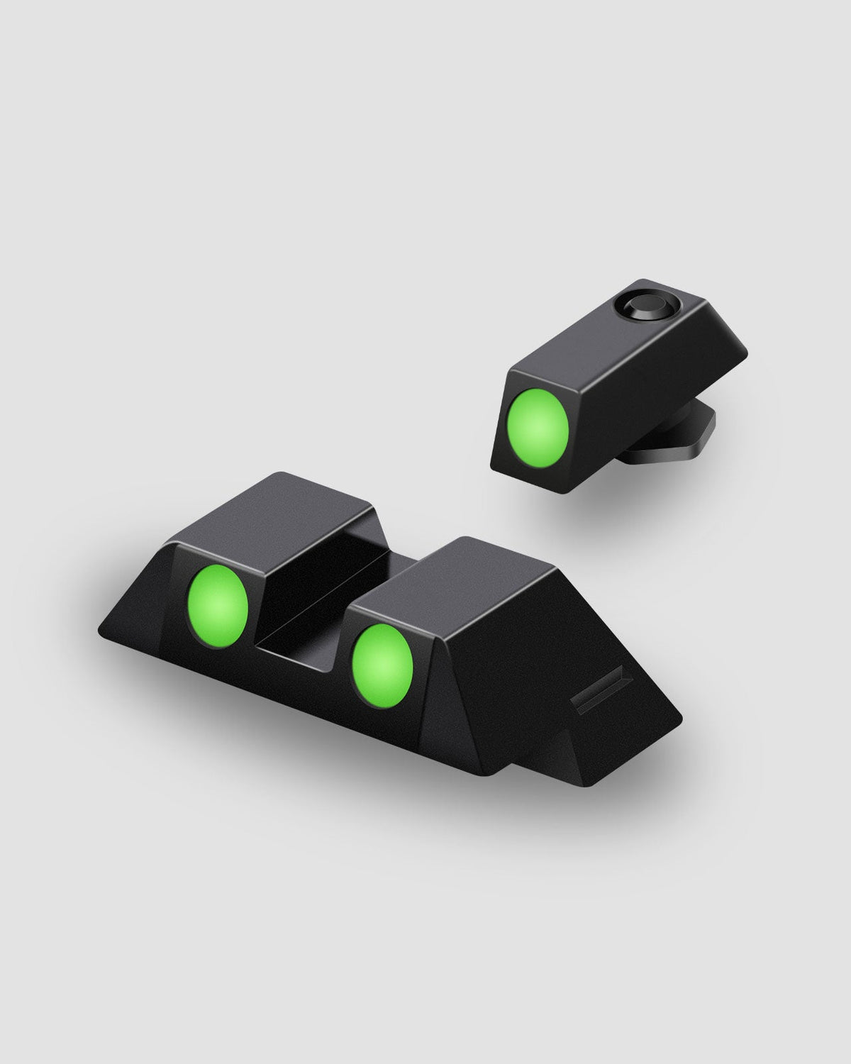 Feyachi NS16 Night Sights - Glow Dark Glock Sights