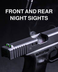 Feyachi NS16 Night Sights - Glow Dark Glock Sights